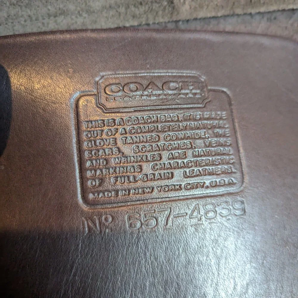 *Rare* Vintage Coach Metropolitan Brief - Picture 4 of 15